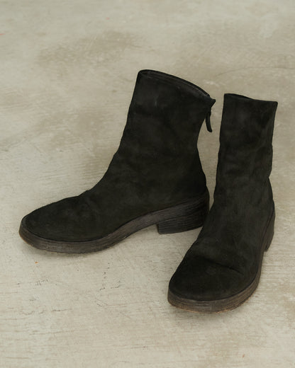 Marsell Black Suede Ankle Boots