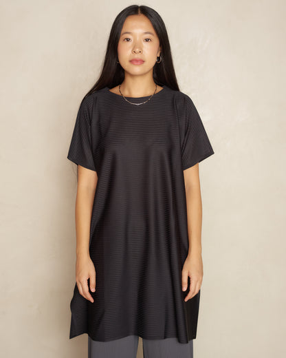 Black A-Poc Top