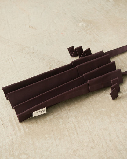 Bordeaux Fold Pleats Bag