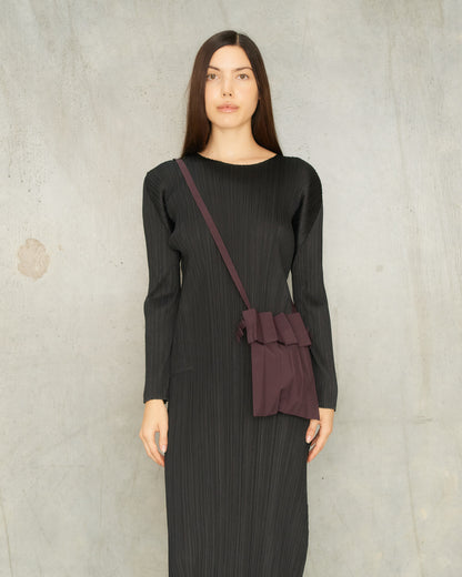 Bordeaux Fold Pleats Bag