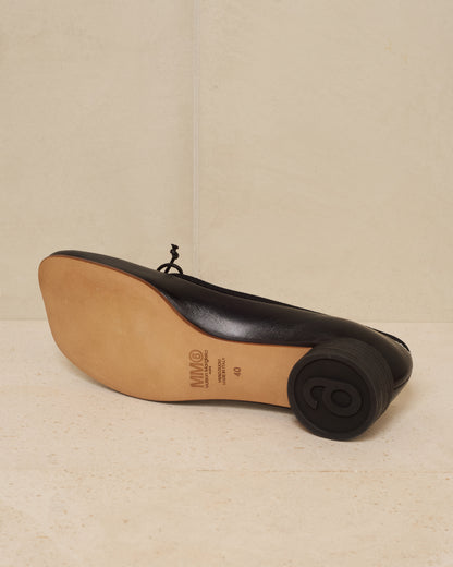 Black Anatomic Ballet Flats