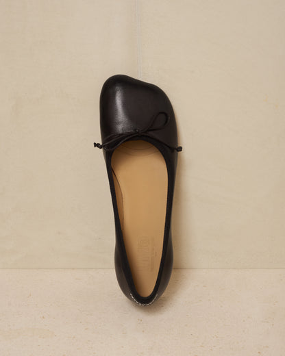 Black Anatomic Ballet Flats