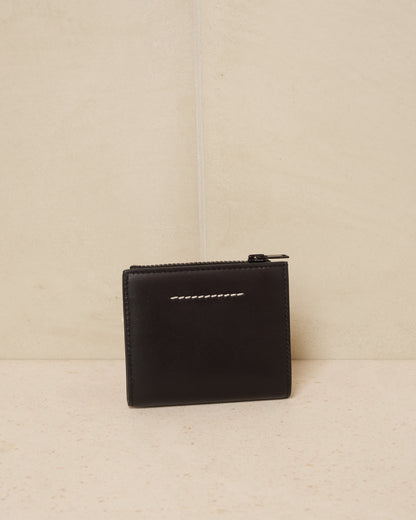 Black Flap Wallet