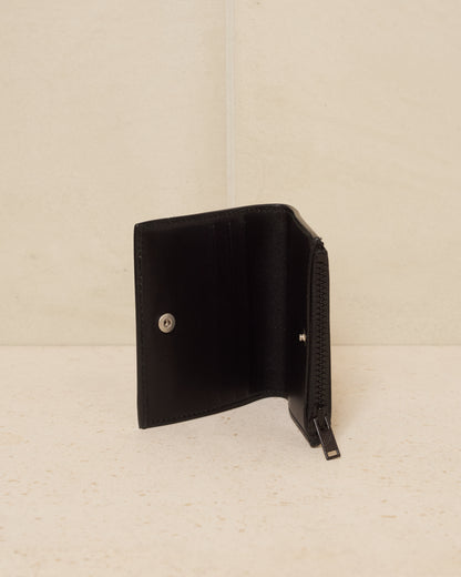 Black Flap Wallet