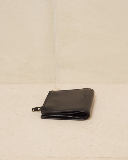 Black Flap Wallet