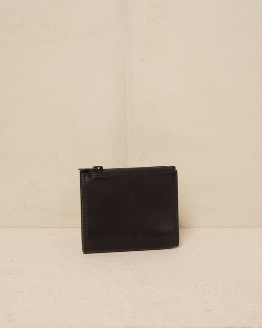 Black Flap Wallet