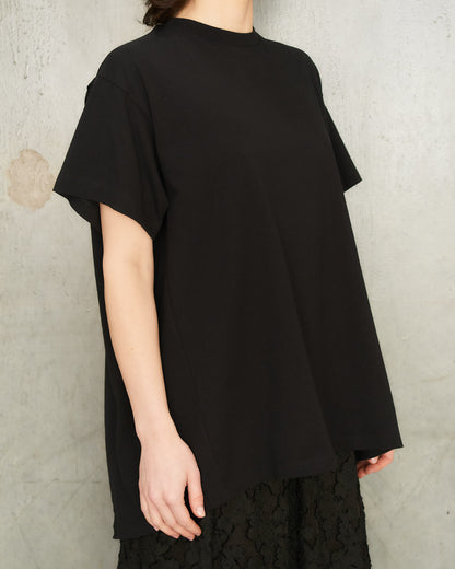 Black Silk Back T-Shirt