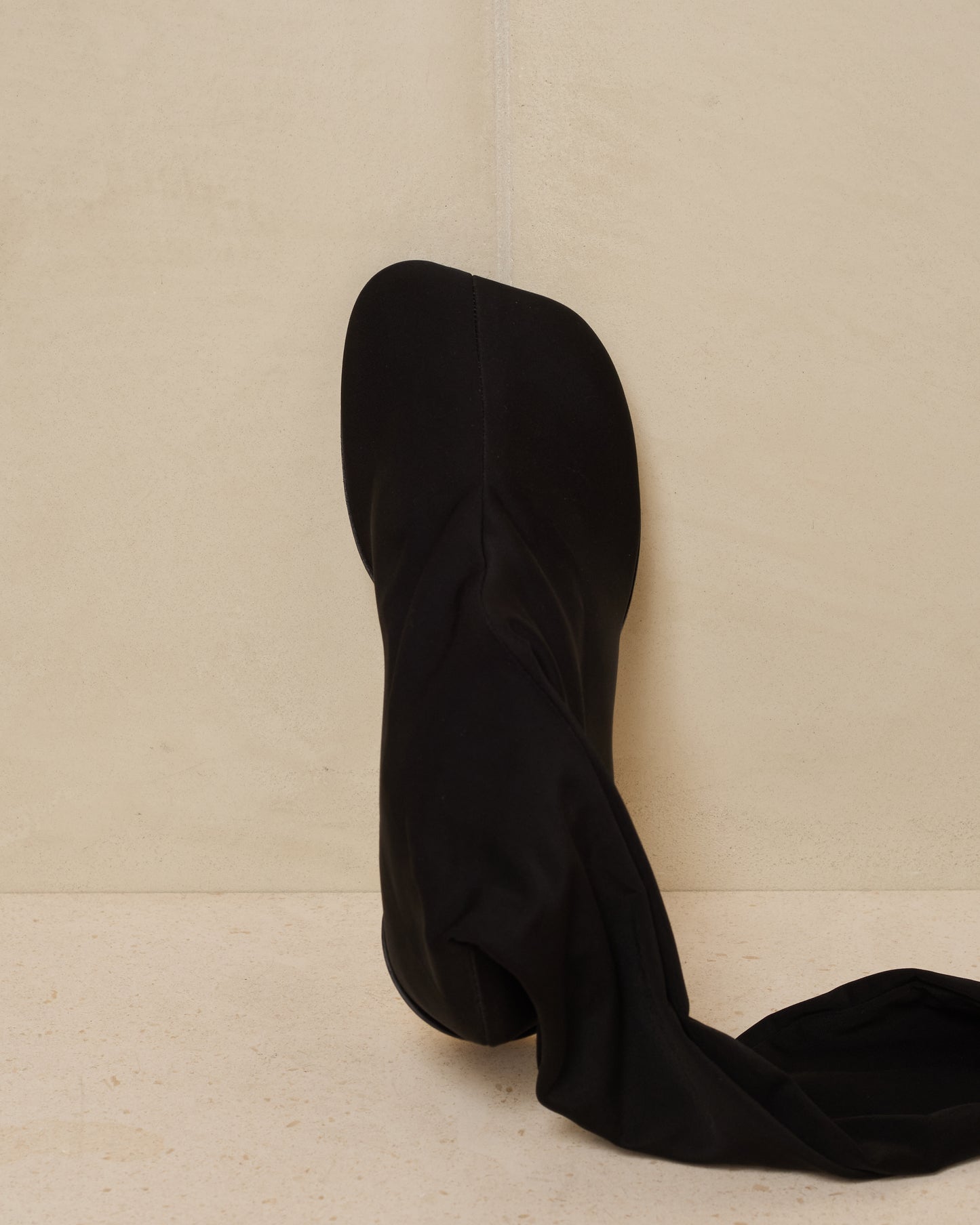 MM6 Maison Margiela Black Thigh High Sock Boot s66ww0072