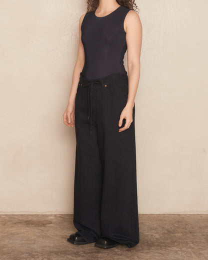 Black Wide Leg Jeans