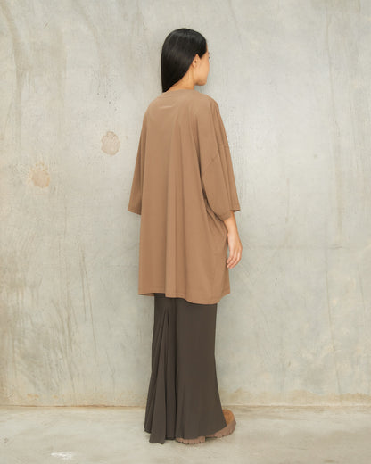 Light Brown Print T-Shirt