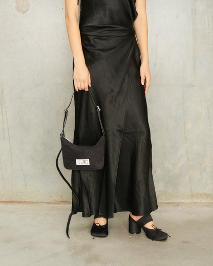 Black Numeric Pochette Bag