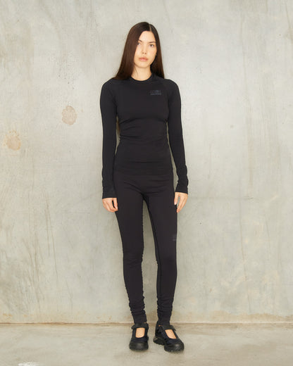 MM6 x Salomon Black Leggings