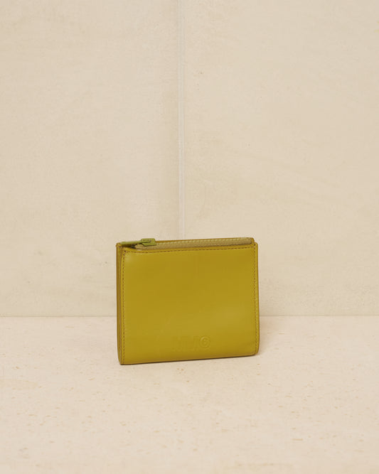 Olive Green Flap Wallet