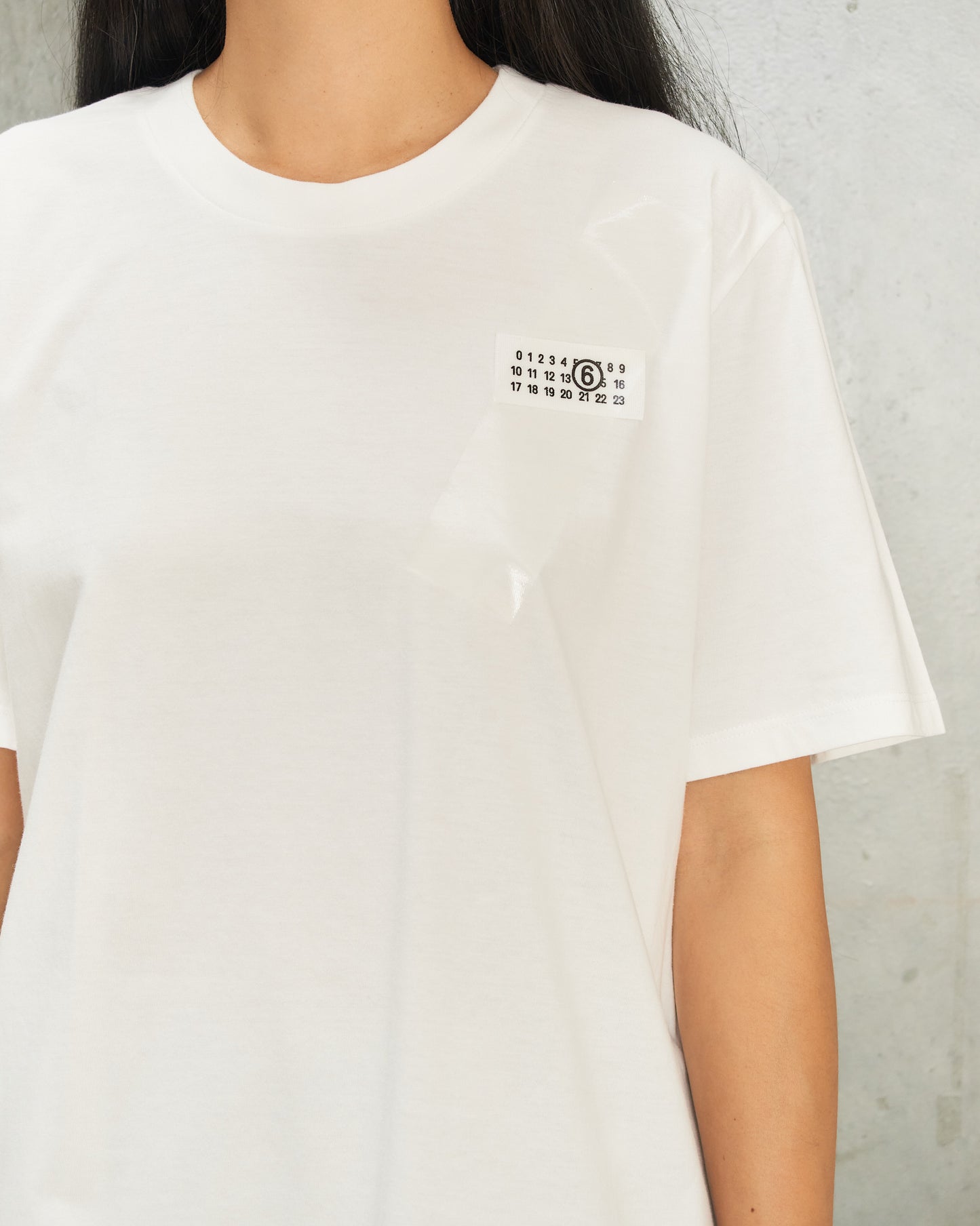 White Taped Logo T-Shirt