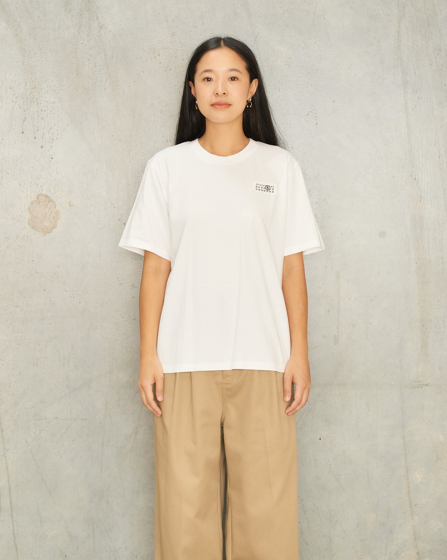 White Taped Logo T-Shirt