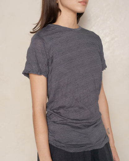 Charcoal Crinkle T-shirt