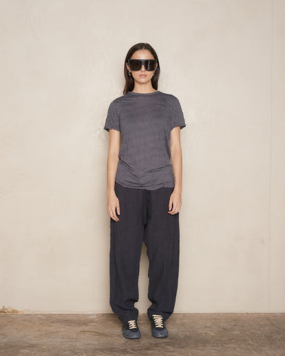 Charcoal Crinkle T-shirt