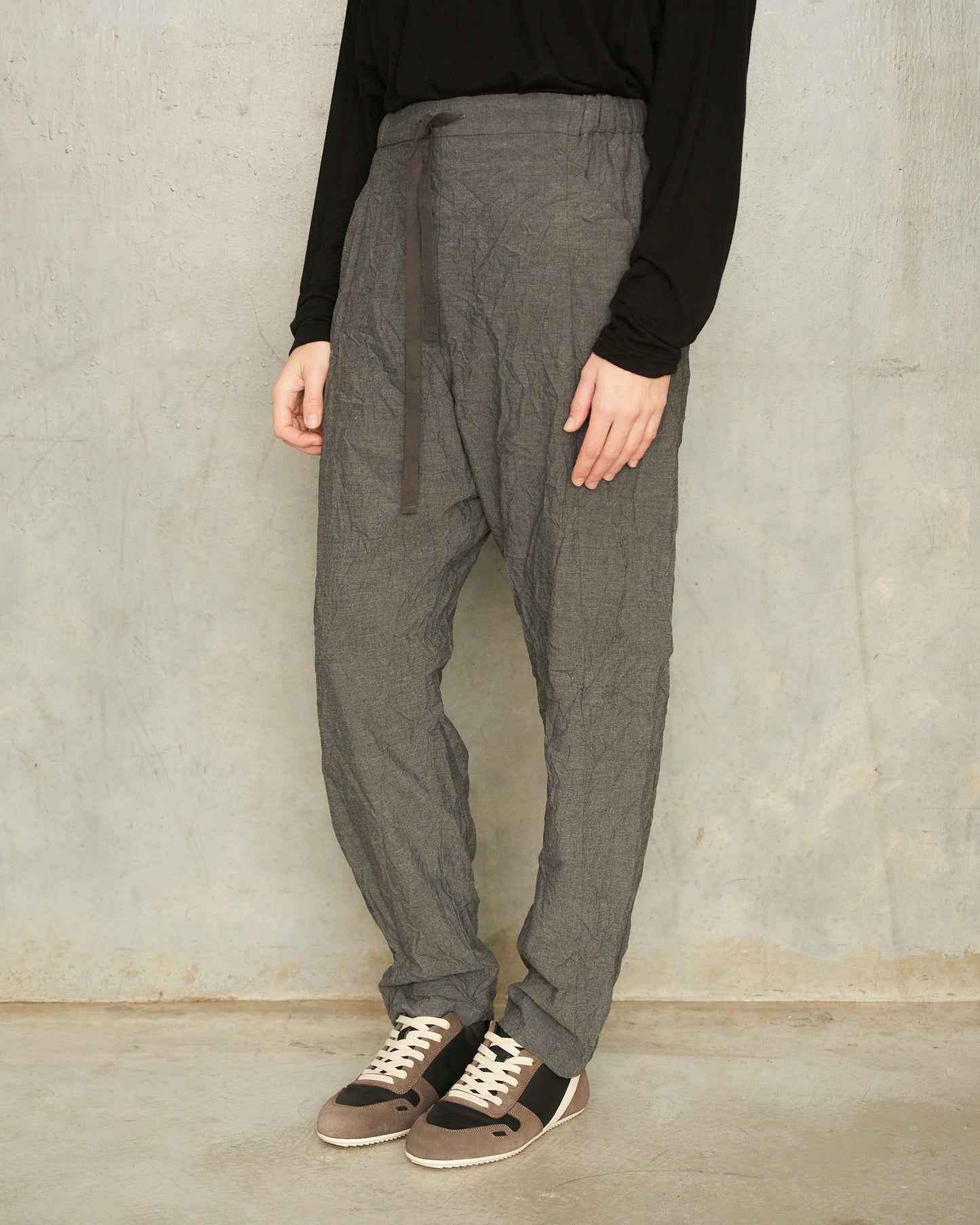 Grey Stretch Easy Pants