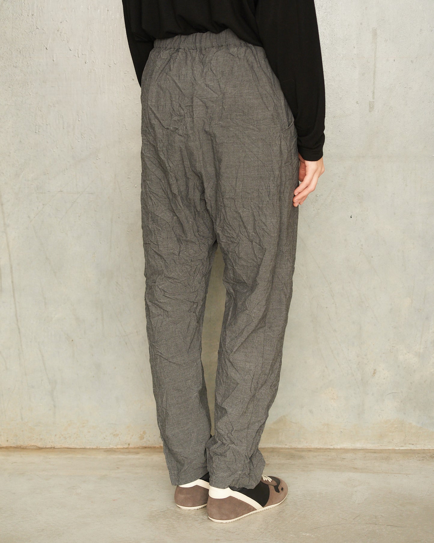 Grey Stretch Easy Pants