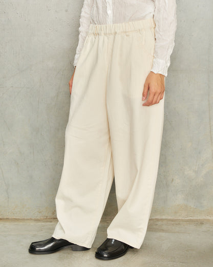 Ivory Natural Denim Pants