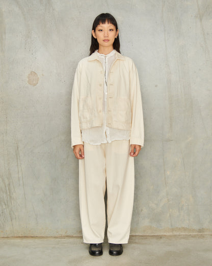 Ivory Natural Denim Pants