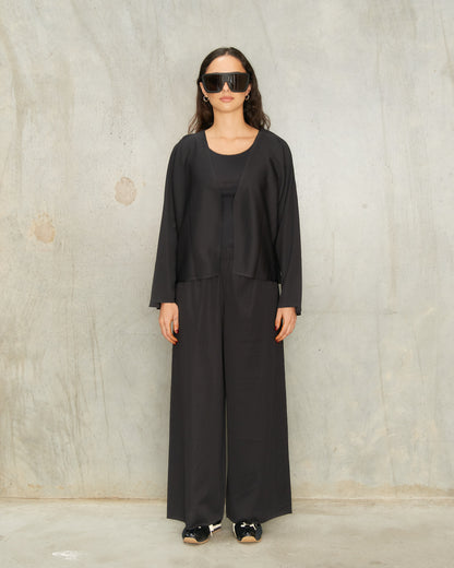 Black A-POC Form Pants