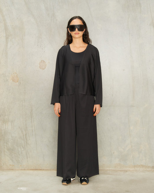 Black A-POC Form Pants