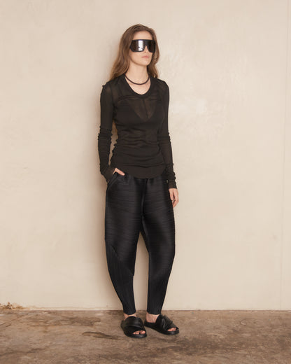 Black Bounce Tapered Pants