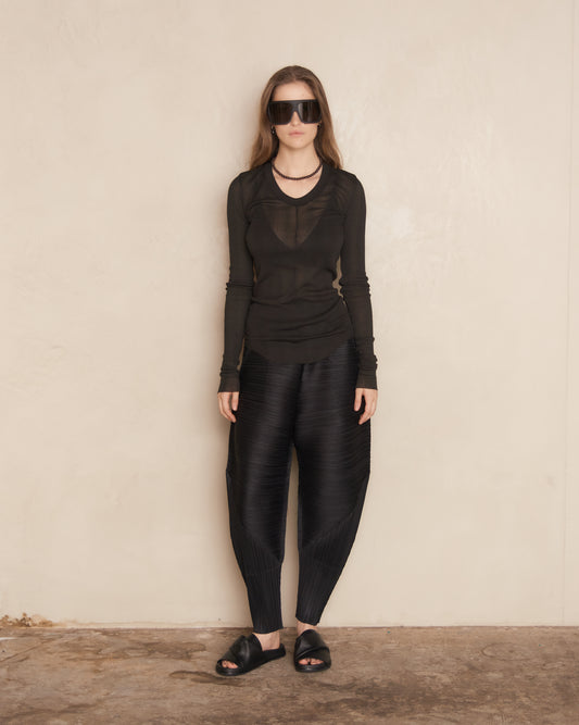 Black Bounce Tapered Pants