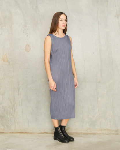 Steel Grey Signature Tank Dress