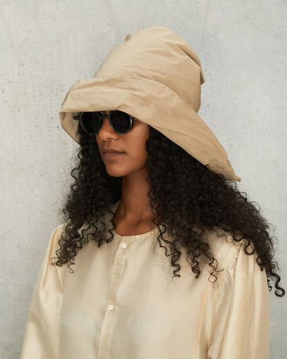 Beige Bianca Scot Hat