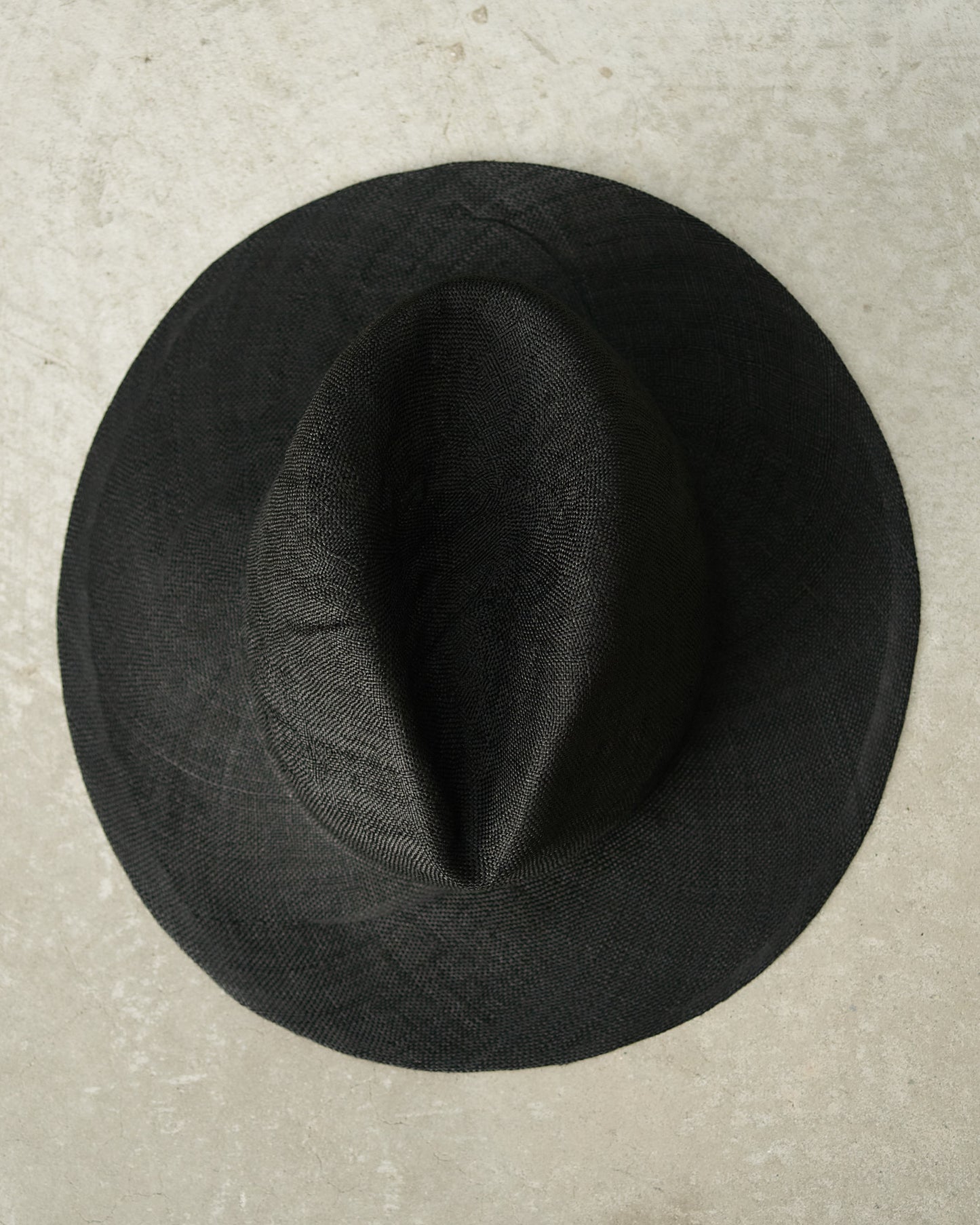 Black Alba Sisal Hat