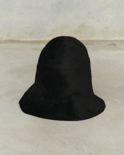 Black Artista Lapin Felt Hat
