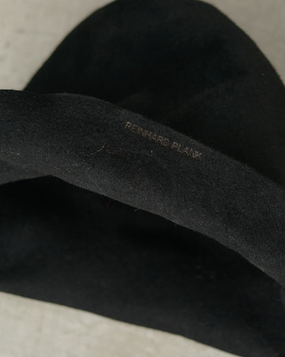 Black Artista Lapin Felt Hat