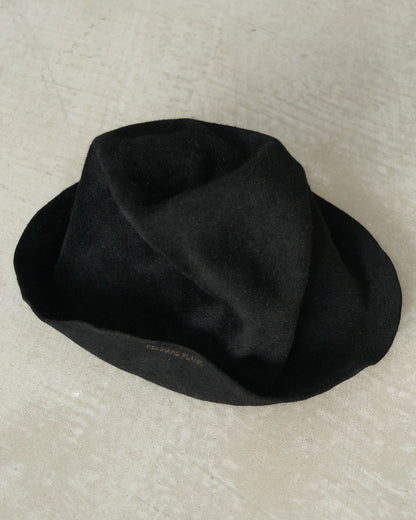 Black Artista Lapin Felt Hat
