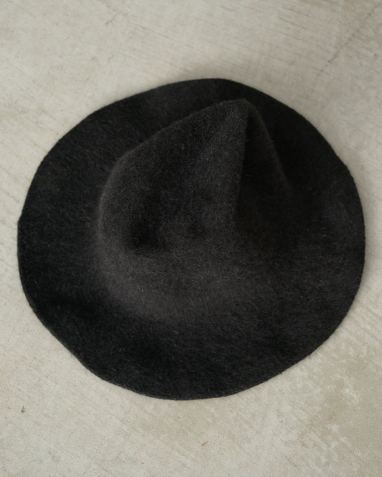 Black Ibro Wool Felt Hat