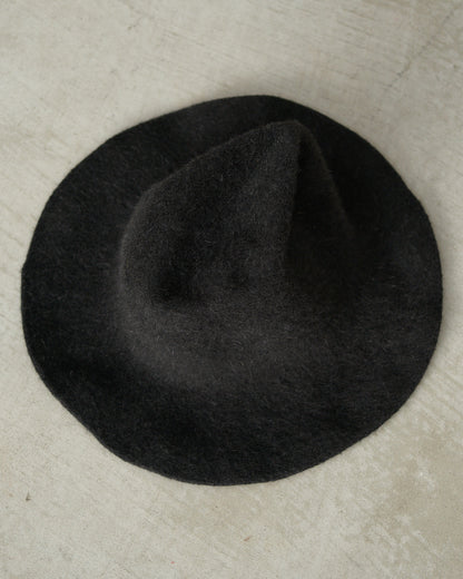 Black Ibro Wool Felt Hat