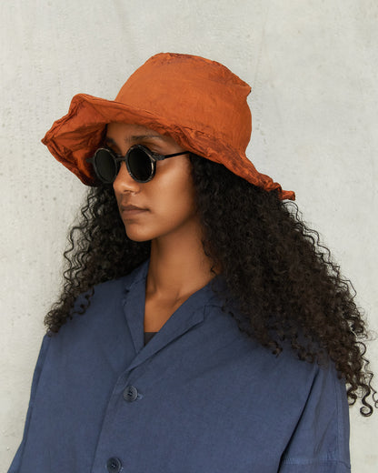 Rust Tom Silk Hat