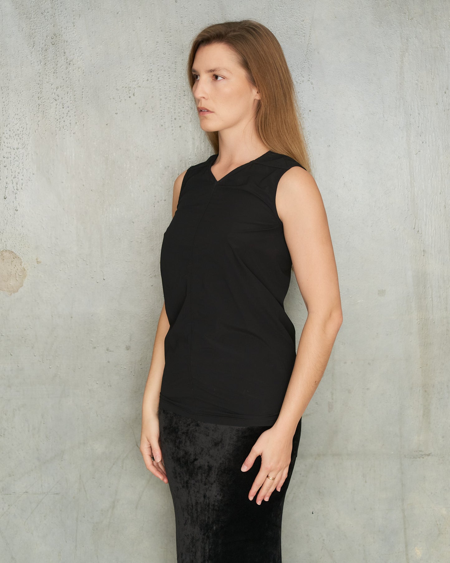 Rick Owens Black Sleeveless Top