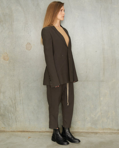 Rick Owens Dark Dust 2 Piece Studded Suit