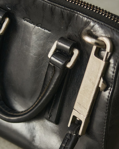 Rick Owens Black Leather Mini Bag
