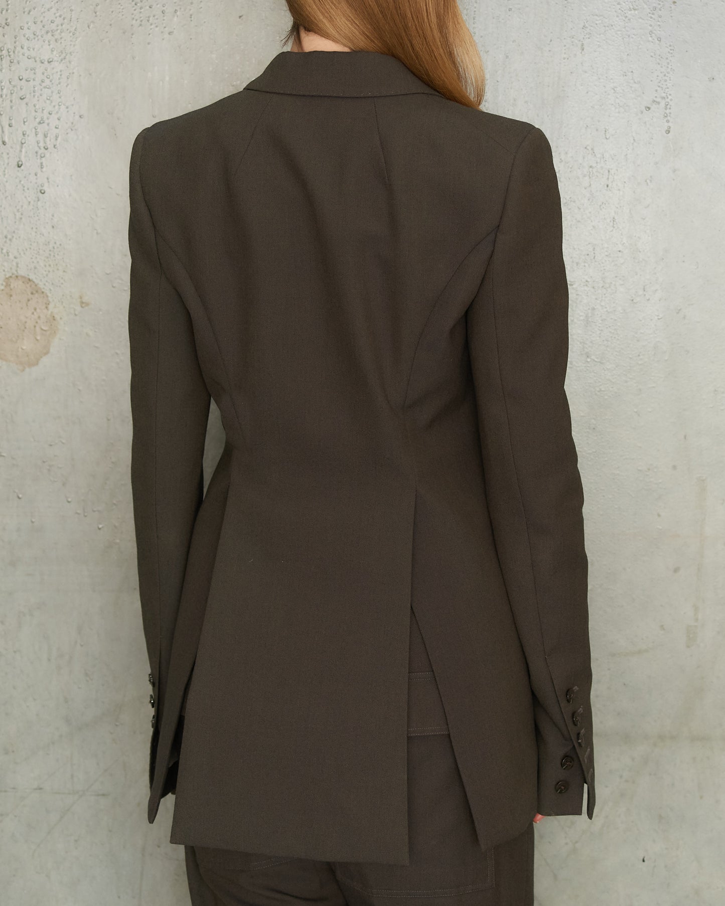 Rick Owens Dark Dust 2 Piece Studded Suit