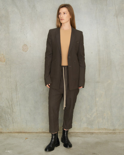 Rick Owens Dark Dust 2 Piece Studded Suit