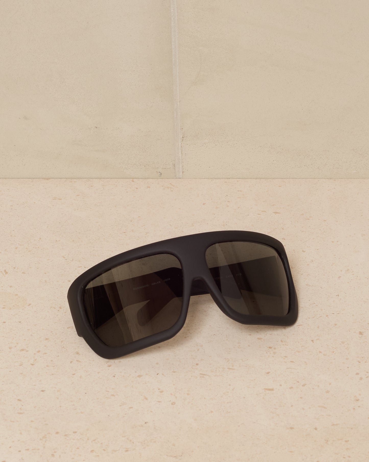 Black Davis Temple Sunglasses