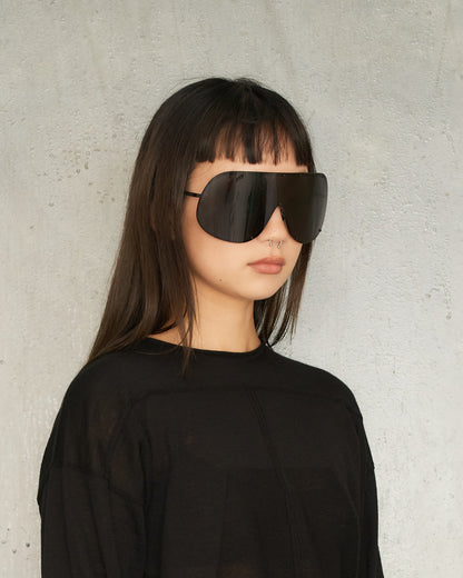 Black Shield Sunglasses