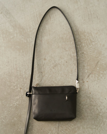 Black Small Adri Leather Bag