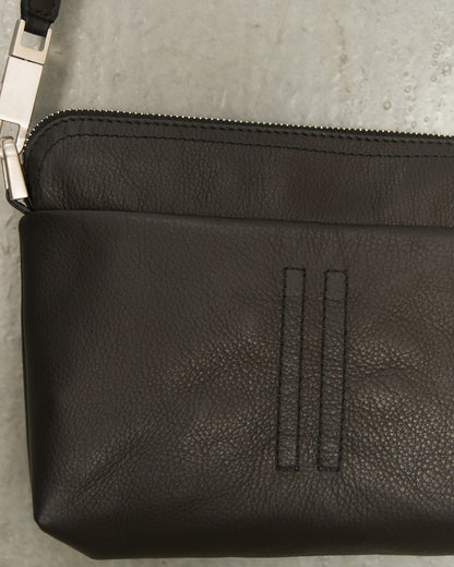 Black Small Adri Leather Bag
