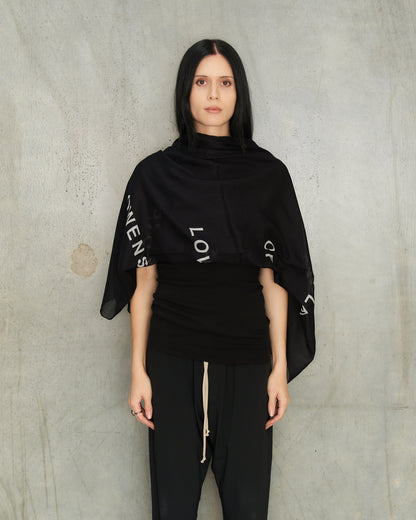 Black Milk Printed Foulard