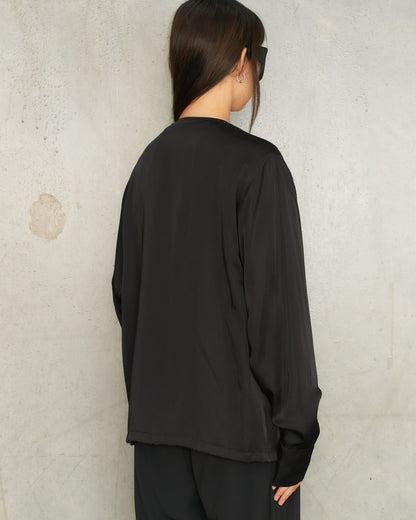 Black Zip Safety Jacket