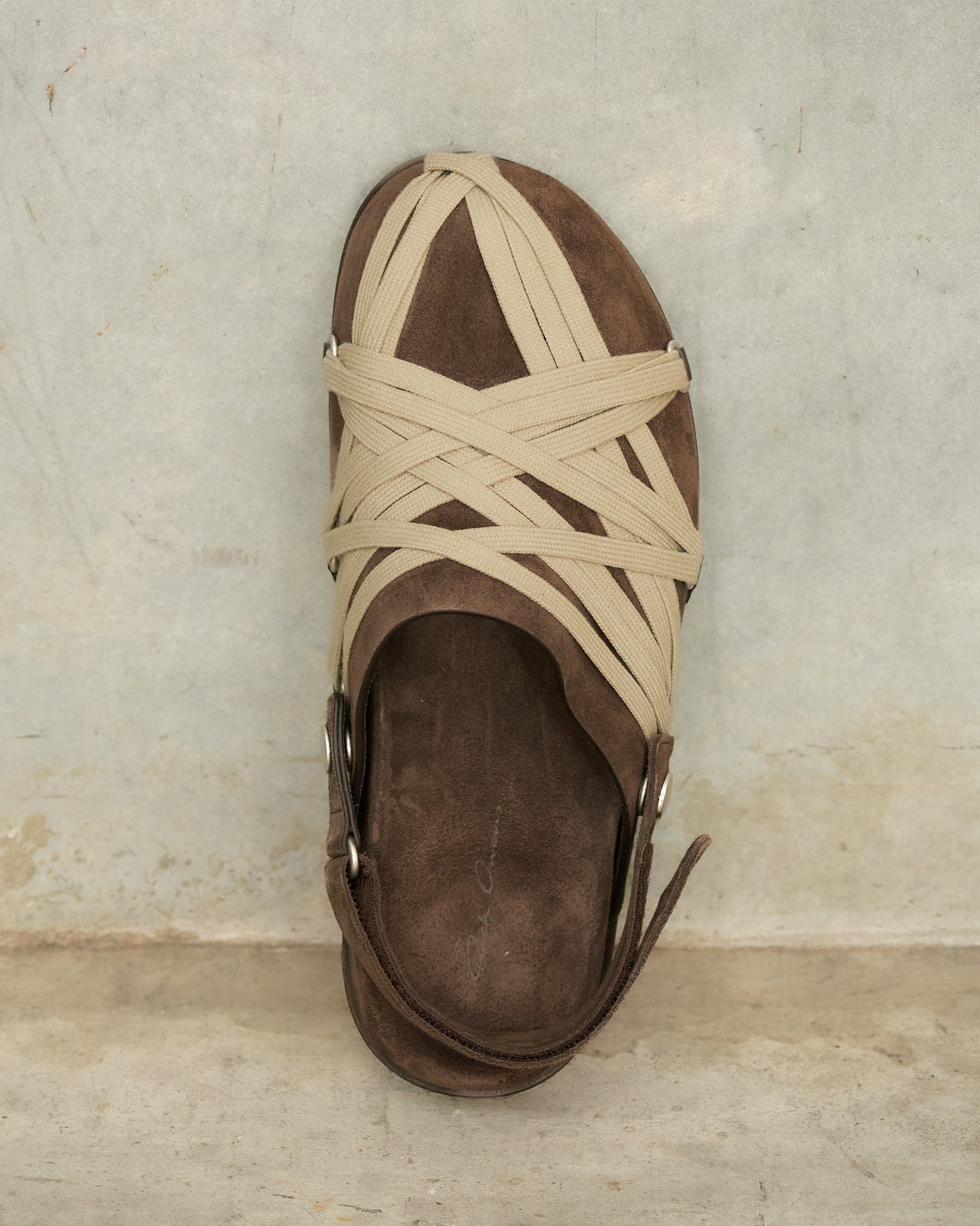 Brown Megalace Granola Mule
